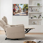 July 4th Patriotic Canvas Wall Art 4th of July USA Decorations American Flag Painting Picture Street Landscape Poster Independence Day Home Decor 24x32in - Image 3