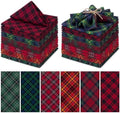 Mixweer 24 Pack Christmas Cloth Napkins Bulk, 15 x 15 Inch Square by Mixweer
