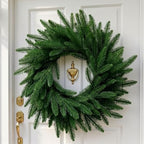 Christmas Decorations - 26 Inch Real Touch Pine Wreath for Front Door by Unknown