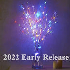Hairui Lighted Birch Branches Battery Operated with 8 Functions 100 Multi Color and Warm White Lights, Pre Lit Twig Branches for Easter Christmas Party Room Decoration - Image 2