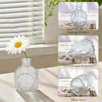 40Pcs Mini Vintage Clear Glass Bud Vase Set - Image 3