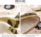 bilin gaier Designer French Linen Small Table Runner,63"x12"-Hidaka - Image 6