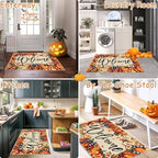 Ileading Fall Door Mat 32"x48", Non Slip Welcome Doormats for Front Door - Image 2