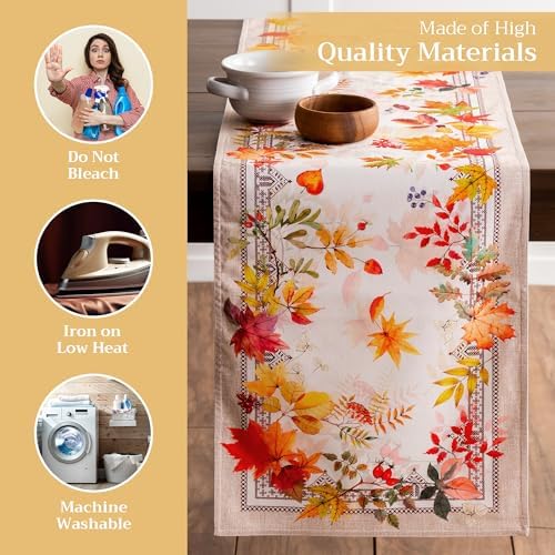 Maison d' Hermine Table Runner 100% Cotton 14.50" x 72" (Double Layer) - Image 3