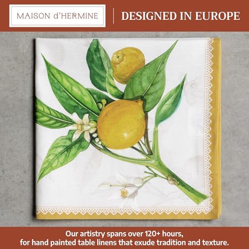Maison d' Hermine Cloth Napkins Set of 6 Reusable 100% Cotton (20" x 20") - Image 2