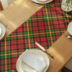 Christmas Table Runners | Red Plaid Table Runner | Winter Decorations for Home | Festive Holiday Table Decor | Kitchen Dining Table Runner | Made in The USA | 14" x 108" Long - Image 6