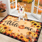 Ileading Fall Door Mat 32"x48", Non Slip Welcome Doormats for Front Door by Ileading