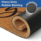 Barnyard Designs Natural Coco Coir Non-Slip Doormat (24x36, Y'all) - Image 7