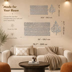 Modern Islamic Wall Art, Ayatul Kursi Metal Artwork, Perfect for Ramadan Decorations, Muslim Housewarming Gifts, Arabic Calligraphy Throne Verse Wall Decor, Ideal Eid Decor (Large, Matte Silver) - Image 4