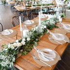 50 Pcs 11.8 Inch Burlap Round Placemats Bulk, Natural Table Mats - Image 5