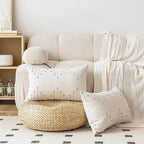 LILEPOY Boho Throw Pillow Covers 12x20 Farmhouse Lumbar Couch Pillow case - Image 4