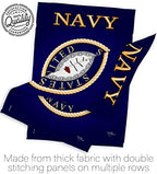 Navy House Flag - Pack Armed Forces USN Seabee United State American Military Veteran Retire Official USA Embroidery - Decoration Banner Small Garden Yard Gift Double-Sided Made In 28 X 40 - Image 6