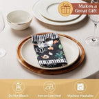 Maison d' Hermine Cloth Napkins Set of 4 Reusable 100% Cotton (18" x 18") - Image 4