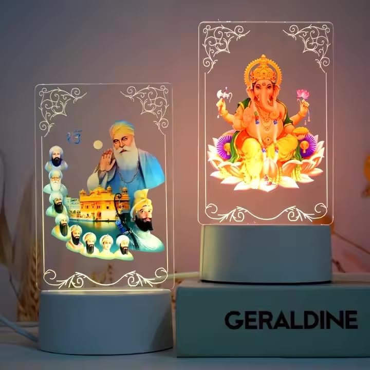 Generic Ganesh Lamp for Home Decor Indian Festival Diwali Hindu Religion 20x15x5 cm 0.310 kg - Image 3
