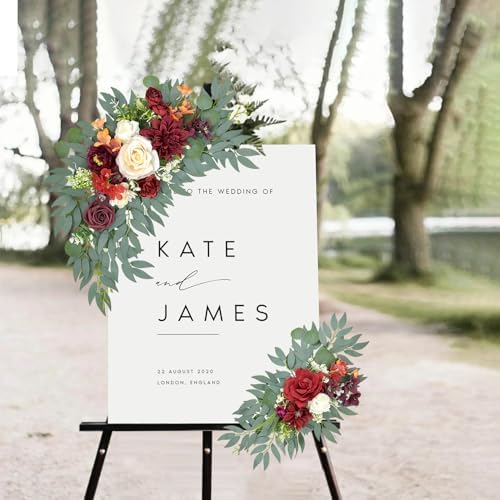 Artificial Arch Flowers for Wedding Backdrop - Image 3