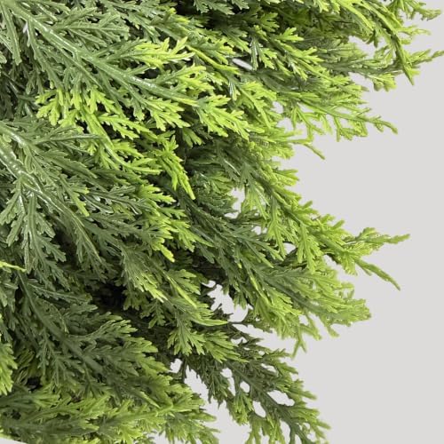 Thewe 4Pcs 6Ft Christmas Cedar Garland with Lights - Image 5