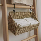 StorageWorks Woven Wall Baskets for Storage, Hanging Baskets for Organizing - Image 6