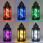 Vela Lanterns Decorative Indoor Fairy Light Color Changing Candle Holder, L - Image 2
