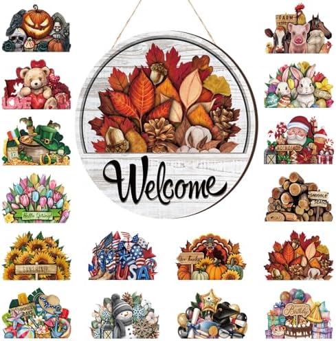Yousoontic Interchangeable Welcome Sign,Classic Color,Welcome by Yousoontic
