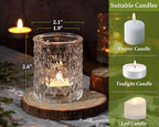 36pcs Clear Votive Candle Holders, Glass Candle Holders for Wedding Table Decorations, Tea Light Candle Holder, Candle Votives for Baby Shower Christmas Party Table Decor, Home Decor - Image 5