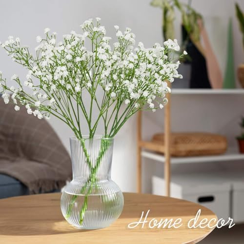 MAQIHAN 30 Babys Breath Artificial Flowers - White Faux Gypsophila Bouquets - Image 4
