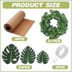 2 Set Jungle Theme Party Decoration Vine for Classroom,Modern - Image 2