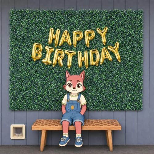 20''x20'' 24 Pieces Artificial Hedge Boxwood Panels UV Resistant - Image 2