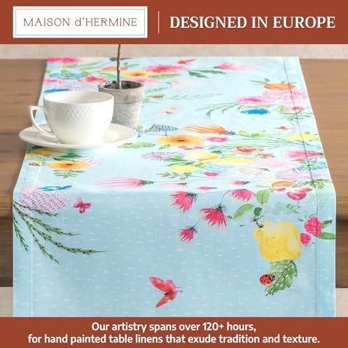 Maison d' Hermine Table Runner 100% Cotton 14.50" x 108" (Single Layer) - Image 2