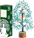 Crocon® Turquoise Crystal Tree of Life for Unique Gifts for Mom, Dad, Home by Crocon