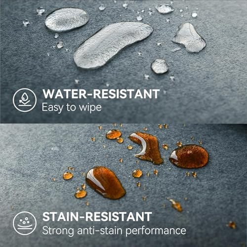a moment Waterproof Throw Pillow Covers Set of 4,24x24 Inch Outdoor Stain Resistant Pet Friendly Pillowcases Cushion Covers for Patio Sofa and Living Room,Ocean's Dream - Image 2