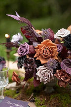 Ling's moment Artificial Wedding Fall Flowers Deluxe Combo, Hollween Decor - Image 3