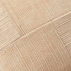 Foindtower Set of 2 Decorative Patchwork Chenille Throw Pillow Covers Textured Neutral Vintage Cushion Covers Modern Boho Accent Home Decor for Sofa Chair Couch Bedroom Living Room,22×22 Inch,Camel - Image 2