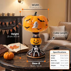 Stained Pumpkin Lamp - Image 6