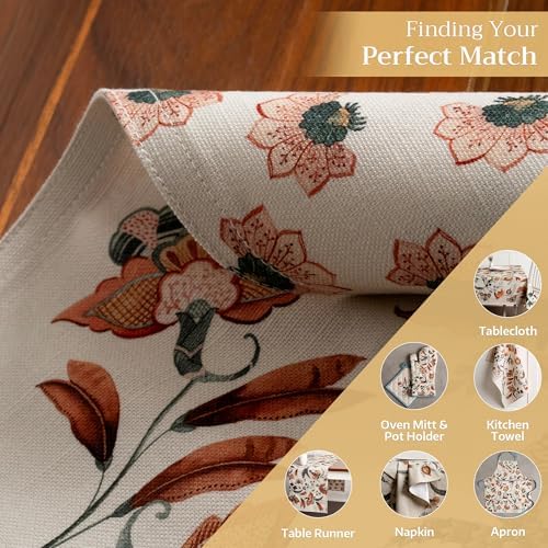 Maison d' Hermine Placemats Set of 4 Reusable 100% Cotton (13"x19") - Image 6