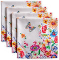 Maison d' Hermine Cloth Napkins Set of 4 Reusable 100% Cotton (20" x 20") by MaisondHermine