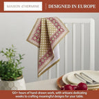 Maison d' Hermine Cloth Napkins Set of 4 Reusable 100% Cotton (18" x 18") - Image 2