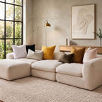 JUSPURBET 28x28 Euro Velvet Throw Pillow Covers Set of 2,Brown - Image 4