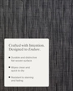 Chilewich Bamboo Placemats Set of 4, Woven Rectangle Placemats - Image 3