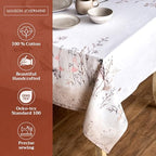 Maison d' Hermine Table Cloth Rectangle Table Reusable 100% Cotton 54"x72" - Image 2