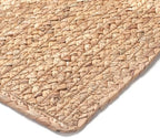 Woven Placemats Set of 6, 17" x 12" Rattan Table Mats, Natural Water Hyacinth Chargers for Dinner Plates, Wicker Placemats for Dining Table, Home, Wedding - Image 6