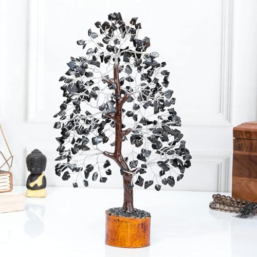 Crocon® Black Tourmaline Crystal Tree of Life Birthday Gifts for Men, Dad, - Image 5