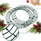 Thealyn 12 Pack 12" Metal Wreath Frame, Wire Wreath Rings for DIY Wreaths - Image 3
