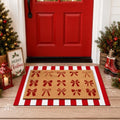 Tinideya 2 Pcs Christmas Layered Doormat Set, Snowman Welcome by Tinideya