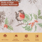 Maison d' Hermine Table Cloth Rectangle Table Reusable 100% Cotton 60"x120" - Image 3
