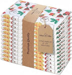 Urban Villa Cloth Napkins Cotton 20x20 (Set of 12) Xmas Print by CottonTrends