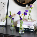 35 PCS Glass Bud Vases for Centerpieces, 5.5" Clear Small Flower Vases - Image 6