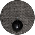 Chilewich Basketweave Placemats, Woven Round Placemats Set of 4 by Chilewich