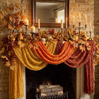 12 Pack 6ft Fall Table Runner Thanksgiving Cheesecloth - Image 3