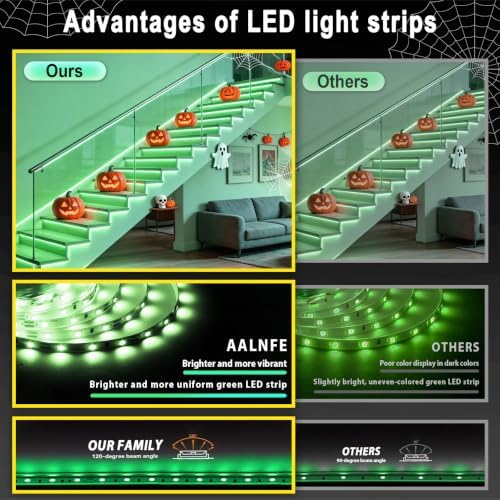 Green 30ft LED Lights Strip - Image 3