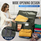 TAILI 4 Pack Green Extra Large Moving Bags,Storage Bag with Visible Window - Image 4